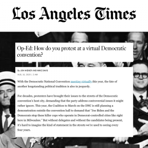 Jon Wiener Op-ed in Los Angeles Times